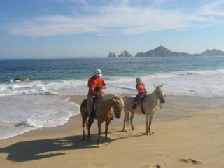  Équitation sur la plage 